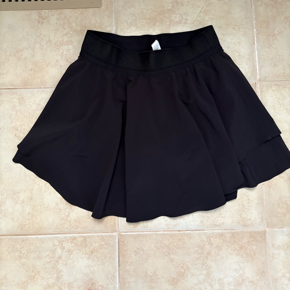 Lululemon Athletica Black Skater Skirt